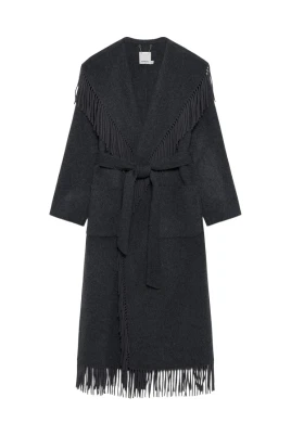 Carrie Fringe Robe Coat