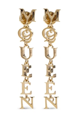 Gyllene Bijoux Örhängen i blekguld finish