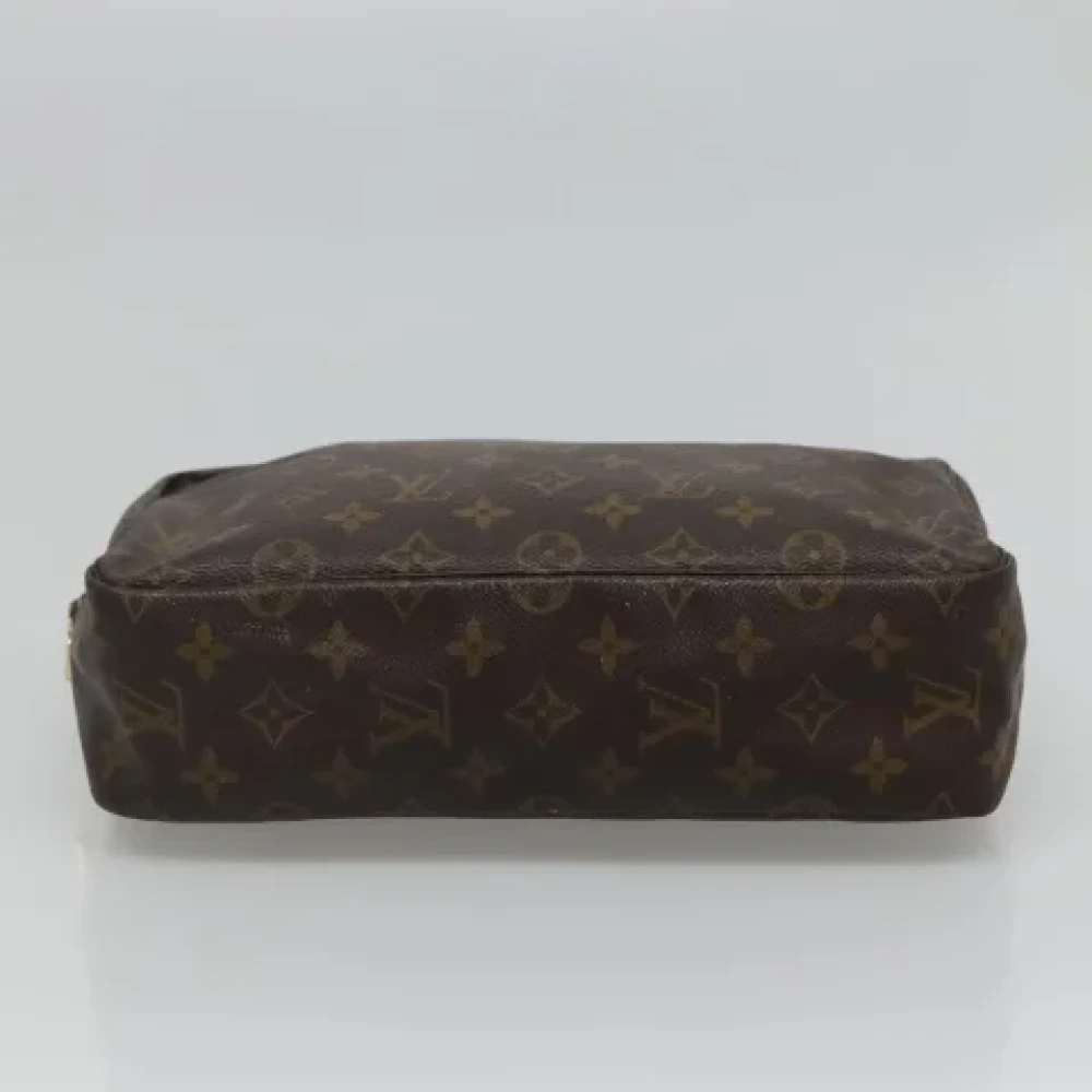 Louis Vuitton Vintage Pre-owned Canvas clutches Brown Dames
