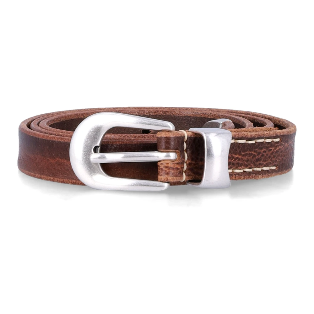 Our Legacy Brown Belts, Male, 90 Cm, Belt 2 Cm