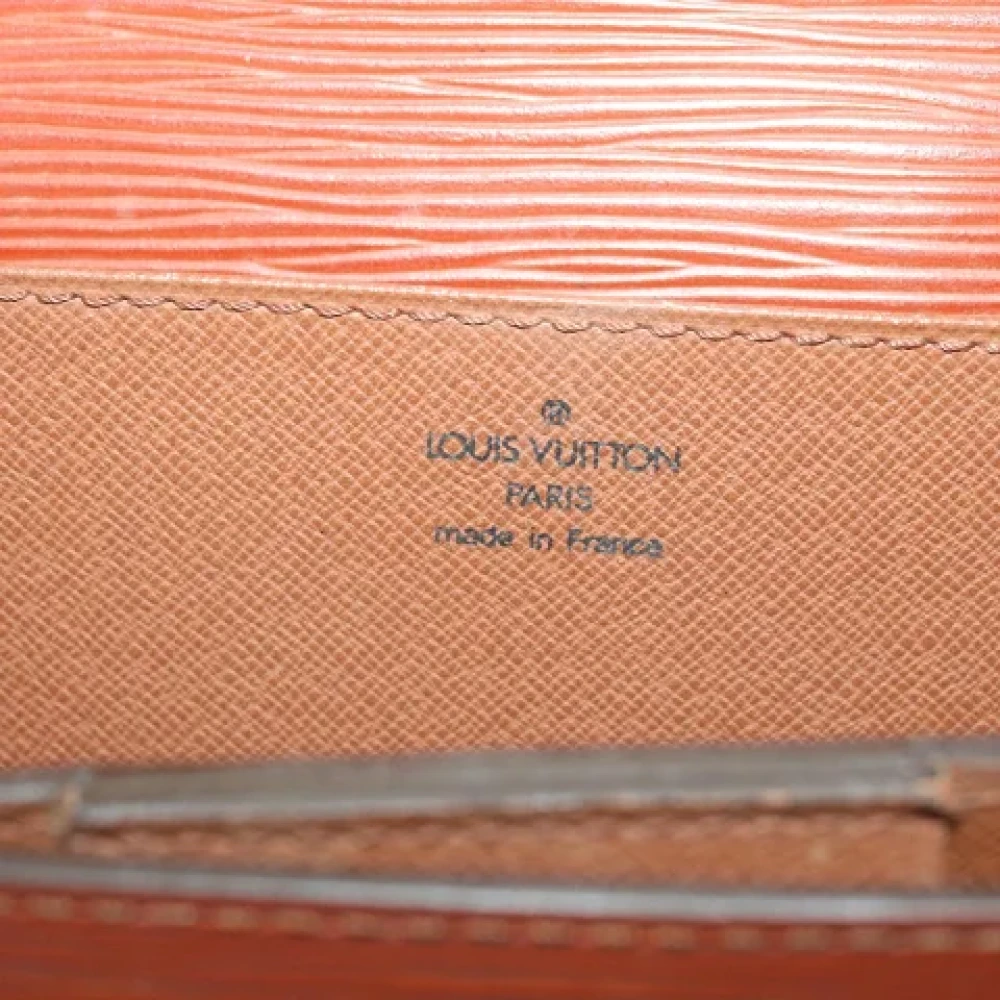 Louis Vuitton Vintage Pre-owned Leather briefcases Brown Dames