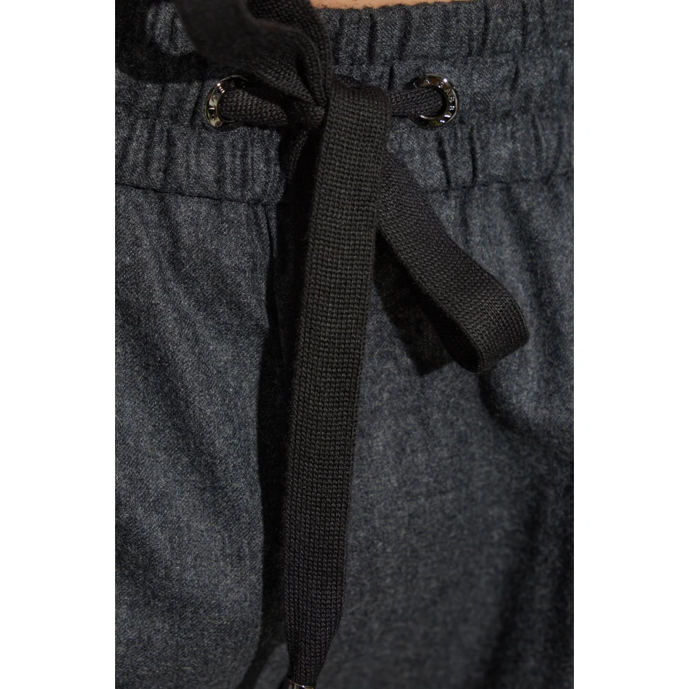 Dolce & Gabbana Wollen broek Gray Heren