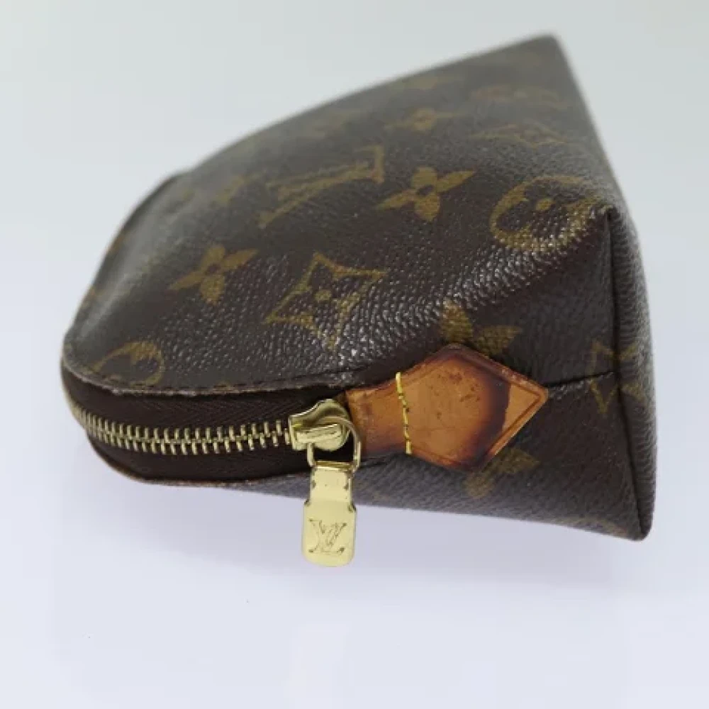 Louis Vuitton Vintage Pre-owned Canvas pouches Brown Dames