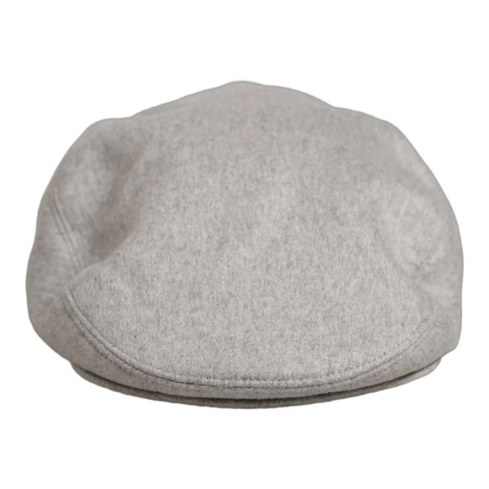 Dolce & Gabbana , Accessories, Unisex, Gray, One Size, Newsboy Cap