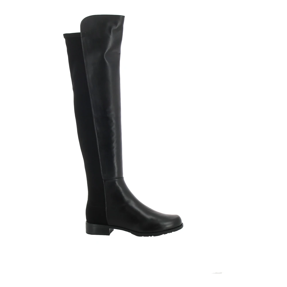 Stuart Weitzman Czarny Noos Dames Enkellaarzen Black Dames