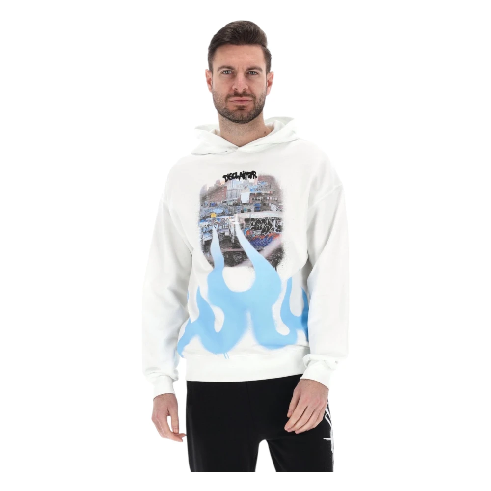 Disclaimer Gezellige Hoodie White Heren