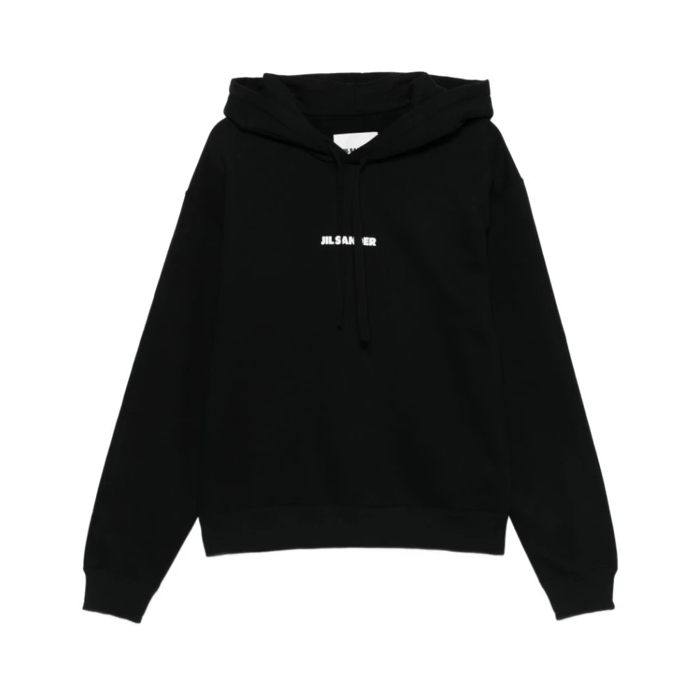 Jil Sander Men's Black Hoodie - Hoodies - L - Sweatshirts & Hoodies