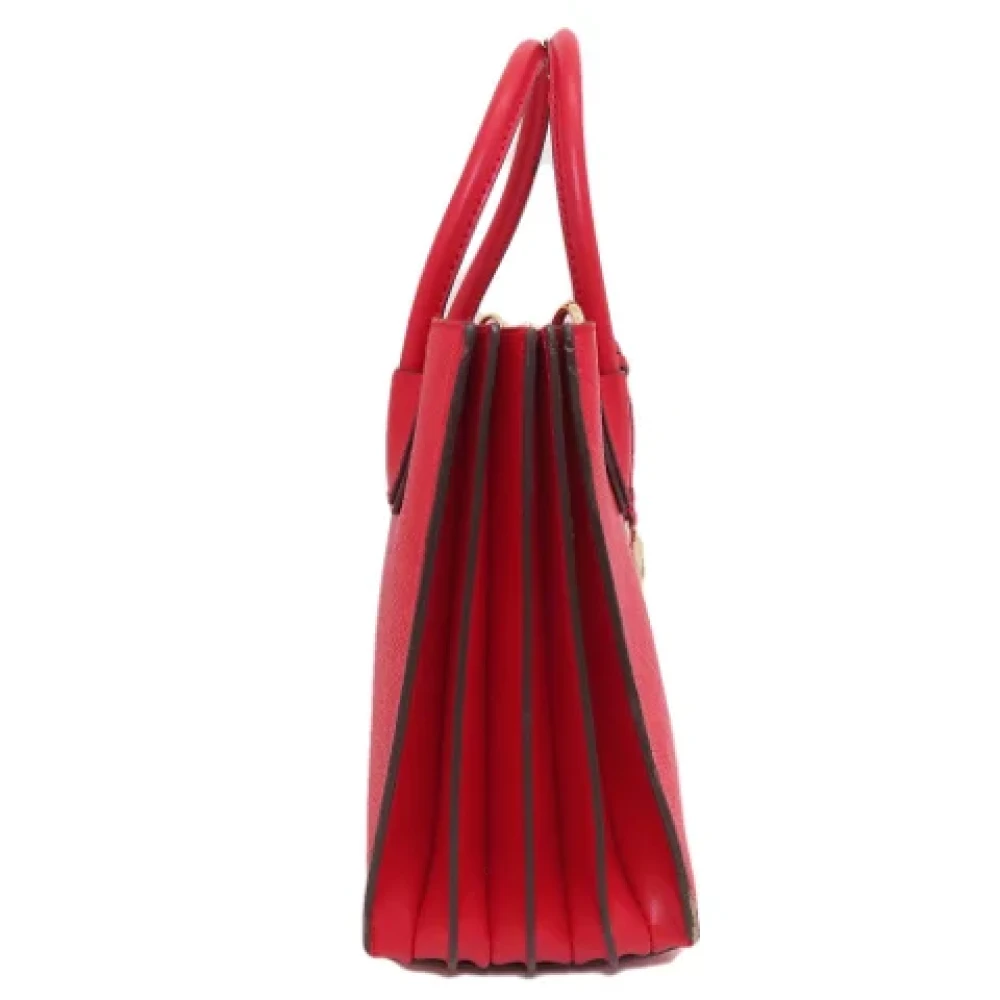 Michael Kors Pre-owned Leather handbags Red Dames