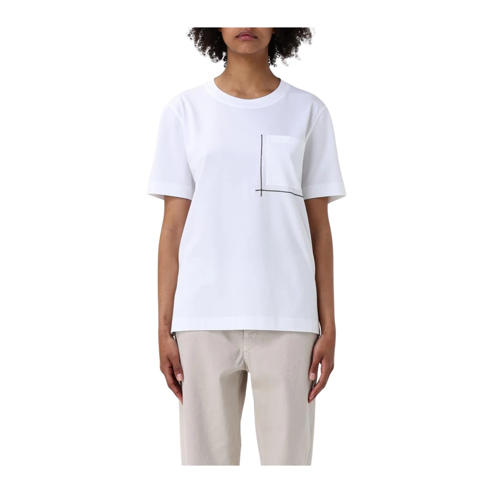 Tops > T-Shirts - - Brunello Cucinelli - Modalova