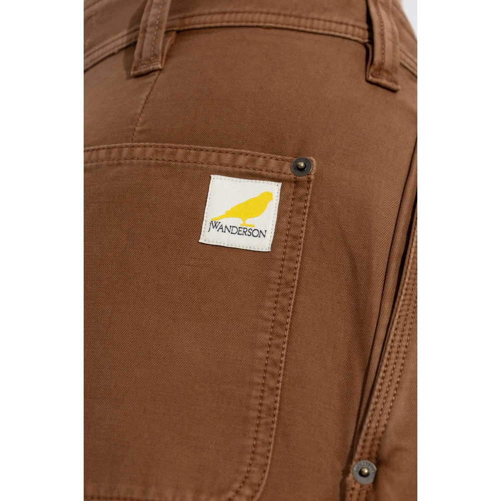 JW Anderson Losse broek Brown Dames