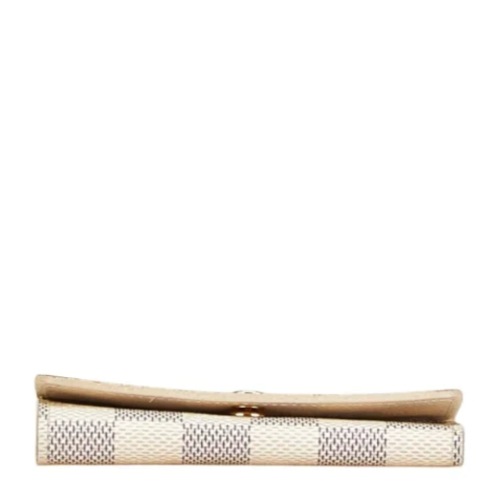 Louis Vuitton Vintage Pre-owned Canvas key-holders White Dames