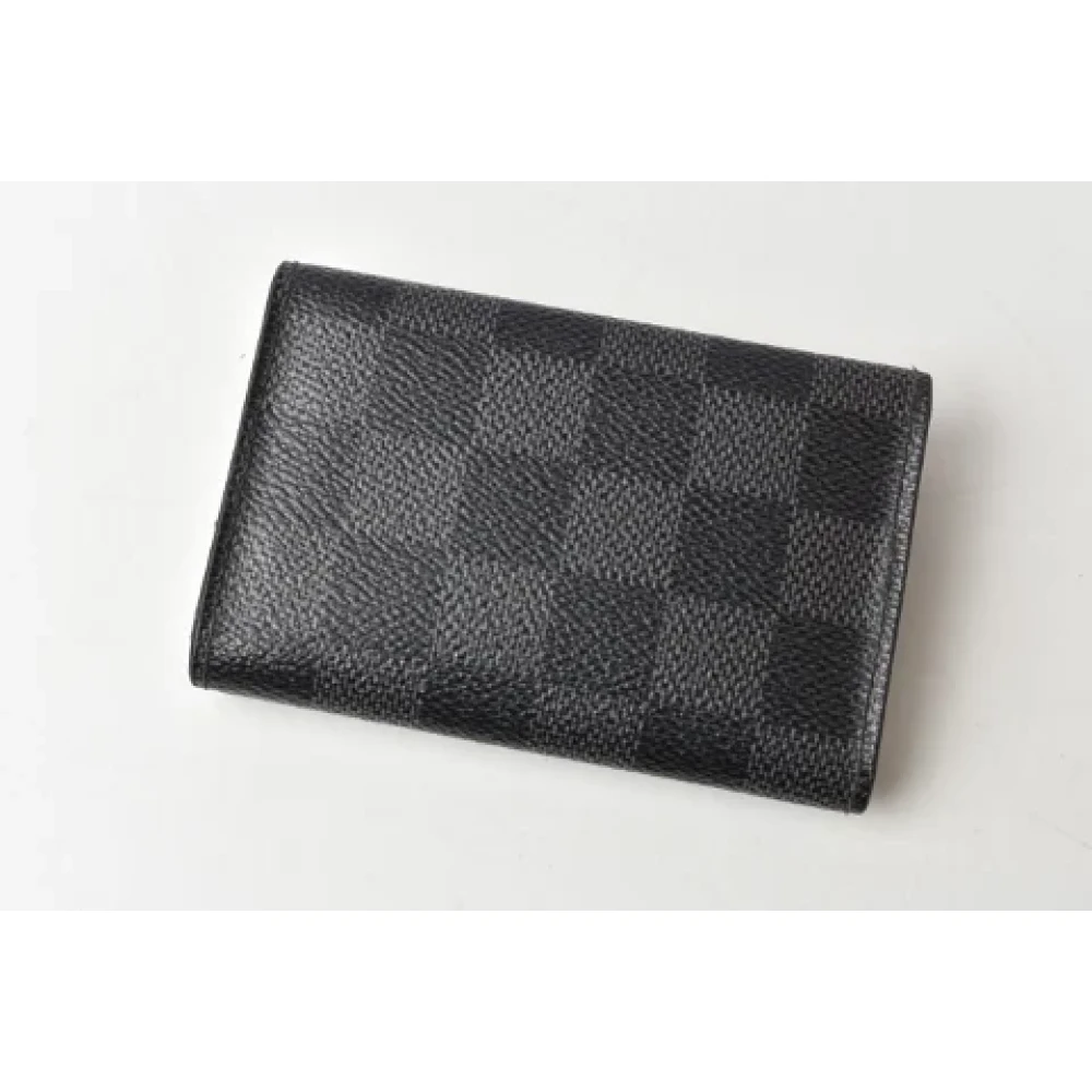 Louis Vuitton Vintage Pre-owned Canvas key-holders Gray Heren