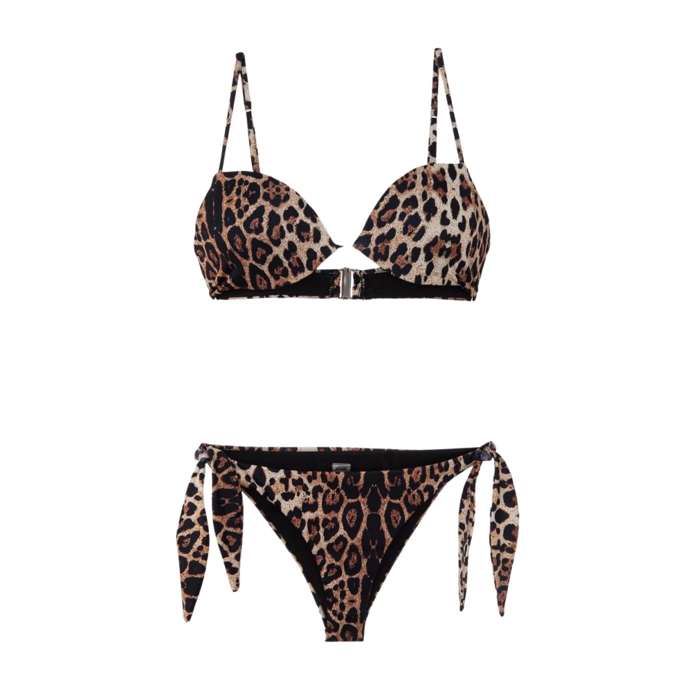 F**k Bikini Push-Up EN Verstelbare Spotted Briefs Multicolor Dames