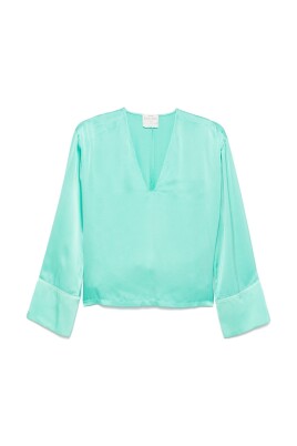blue-green-v-neck-top-with-wide-sleeves