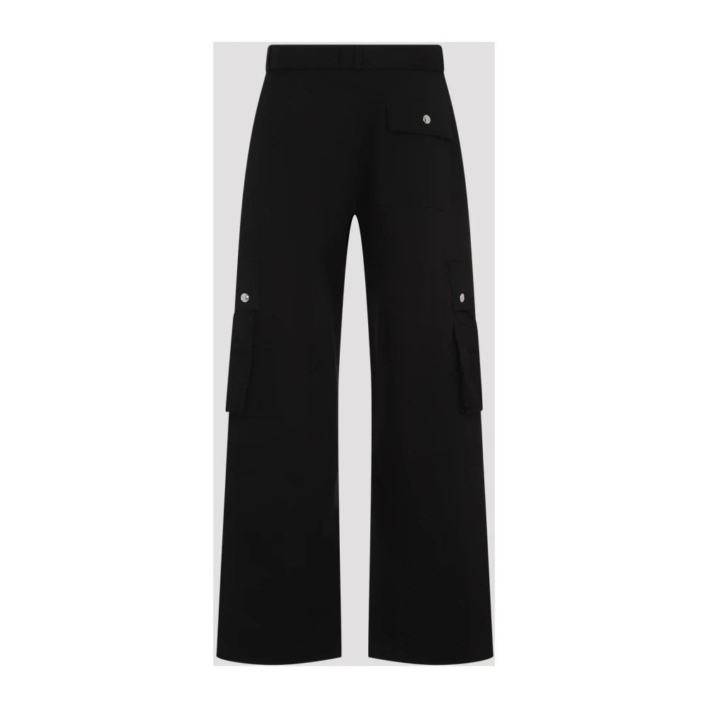 Jacquemus Zwarte Broek Verhoog Stijl Comfort Black Heren