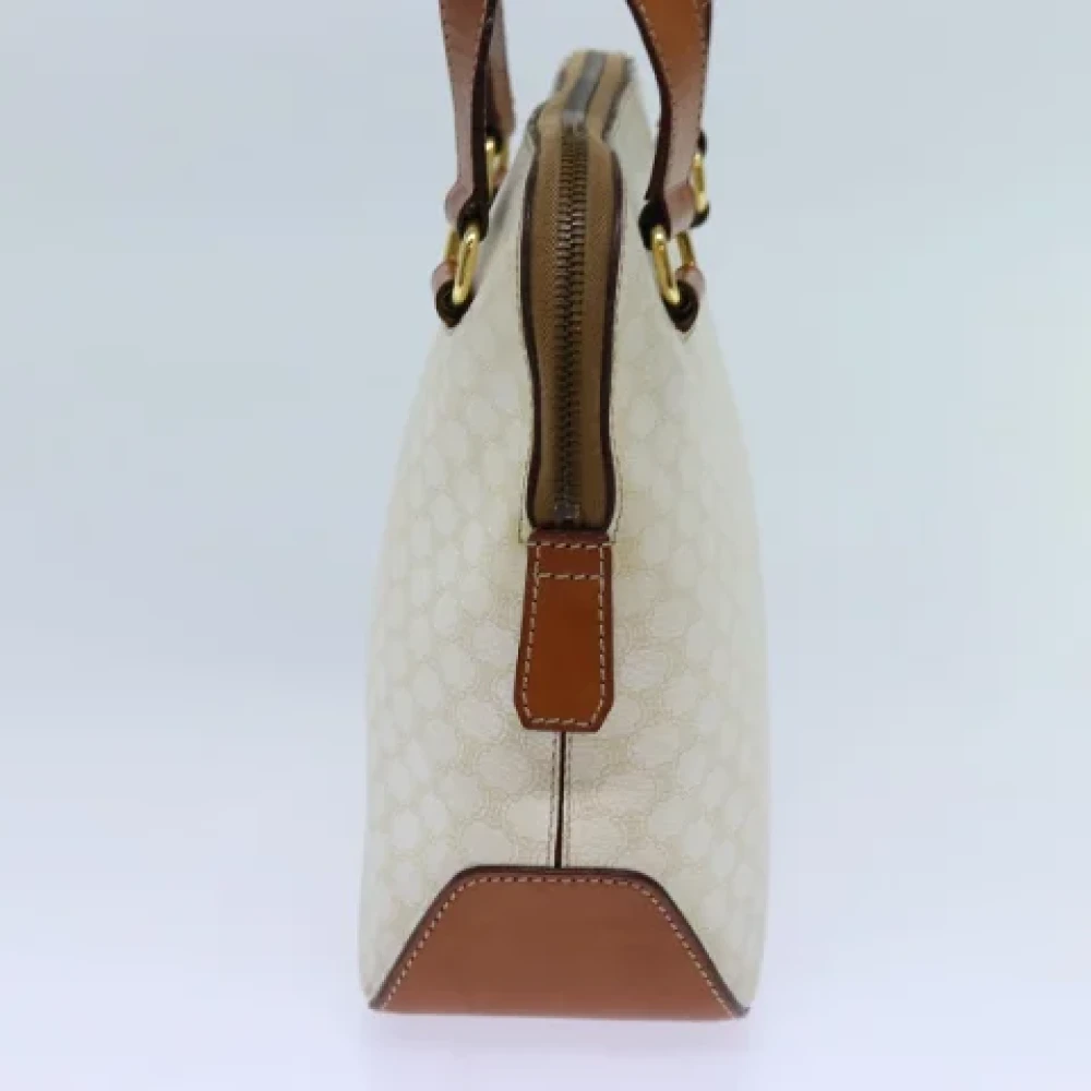 Celine Vintage Pre-owned Leather handbags White Dames