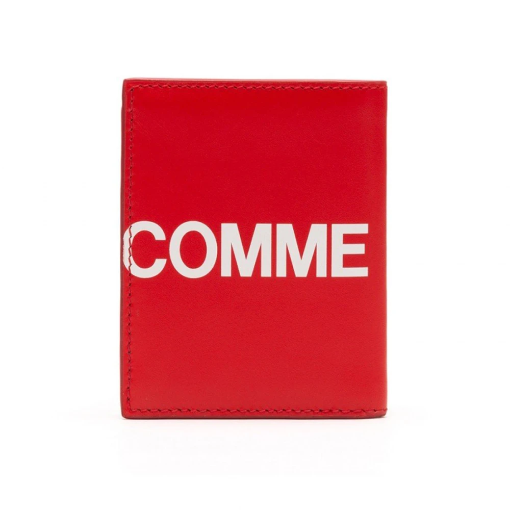 Comme des Garçons Enorm logotyp plånbok Röd Herr