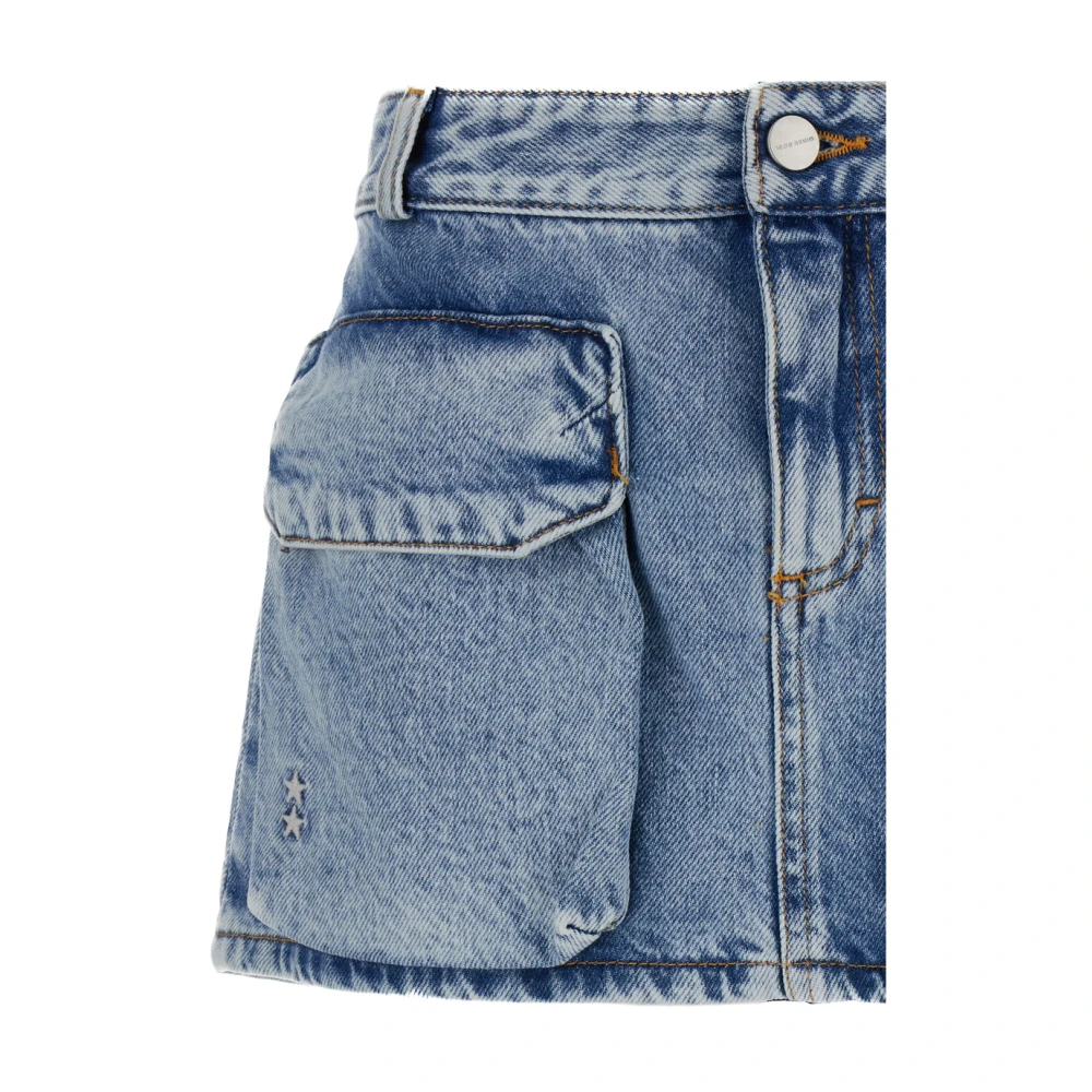 Icon Denim Skirts Blue Dames