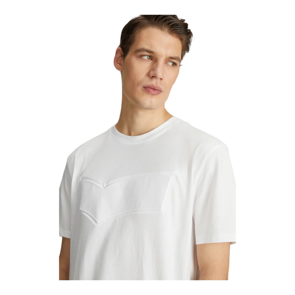 GAS Korte Mouw T-shirt White Heren