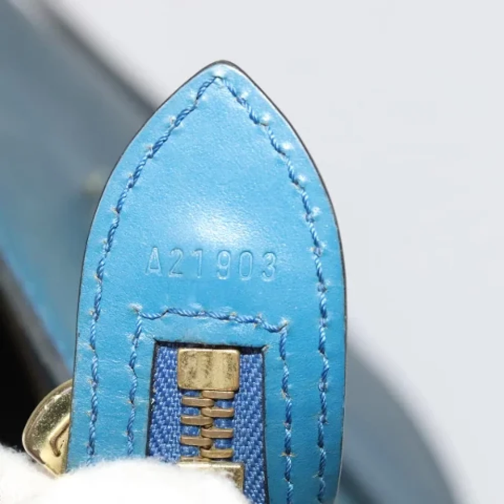 Louis Vuitton Vintage Pre-owned Leather louis-vuitton-bags Blue Dames