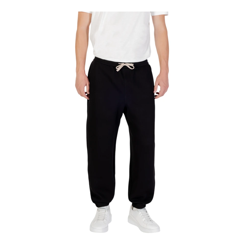 Armani Exchange Hombre Negro Pantalones, Talla: S