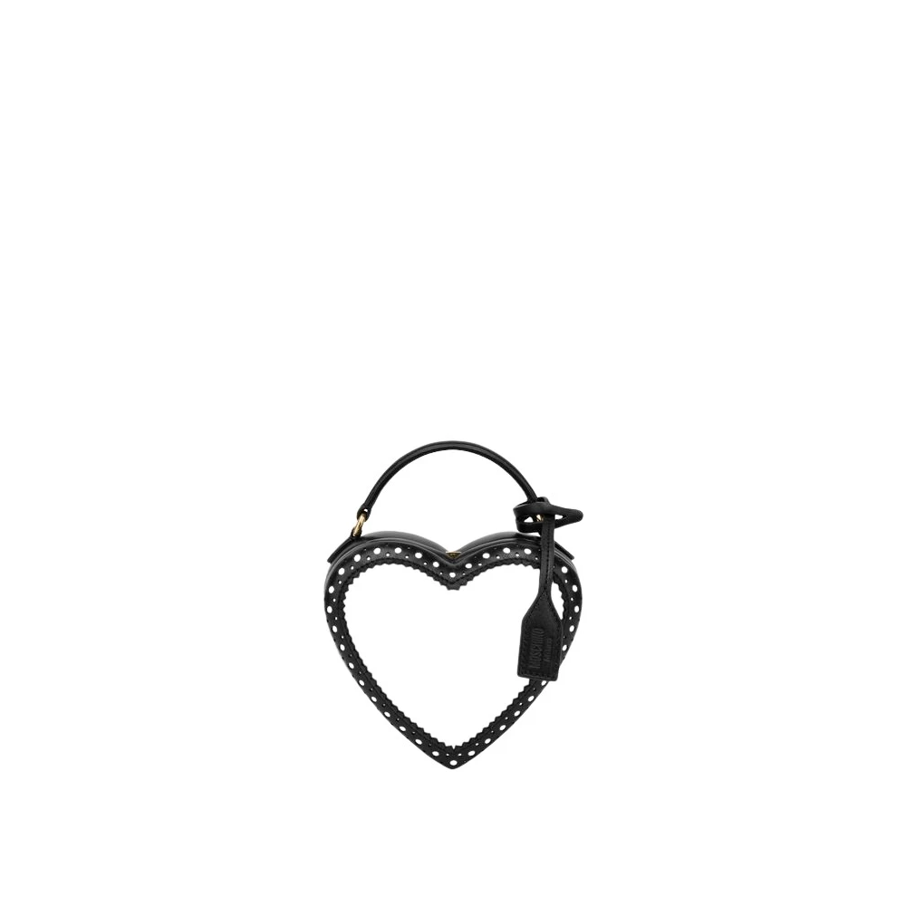 Moschino Women's White Mini Handbag Love Me