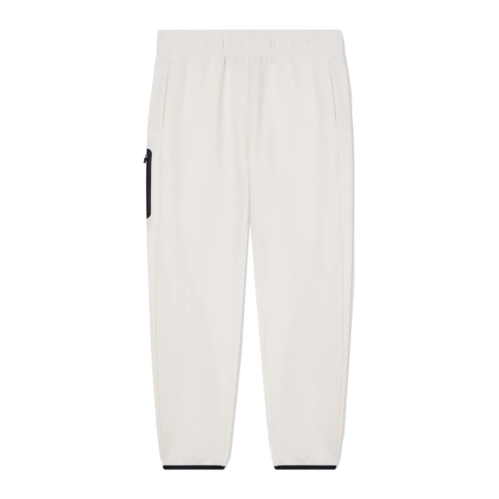 Emporio Armani Ea7 Men's White Sweatpants, S, Joggers
