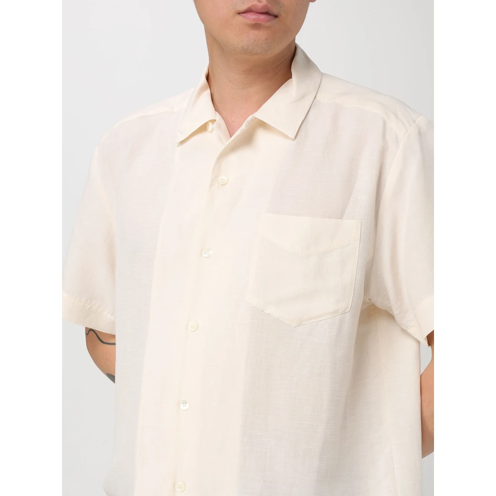 A.p.c. ROY Shirt voor Mannen Beige Heren