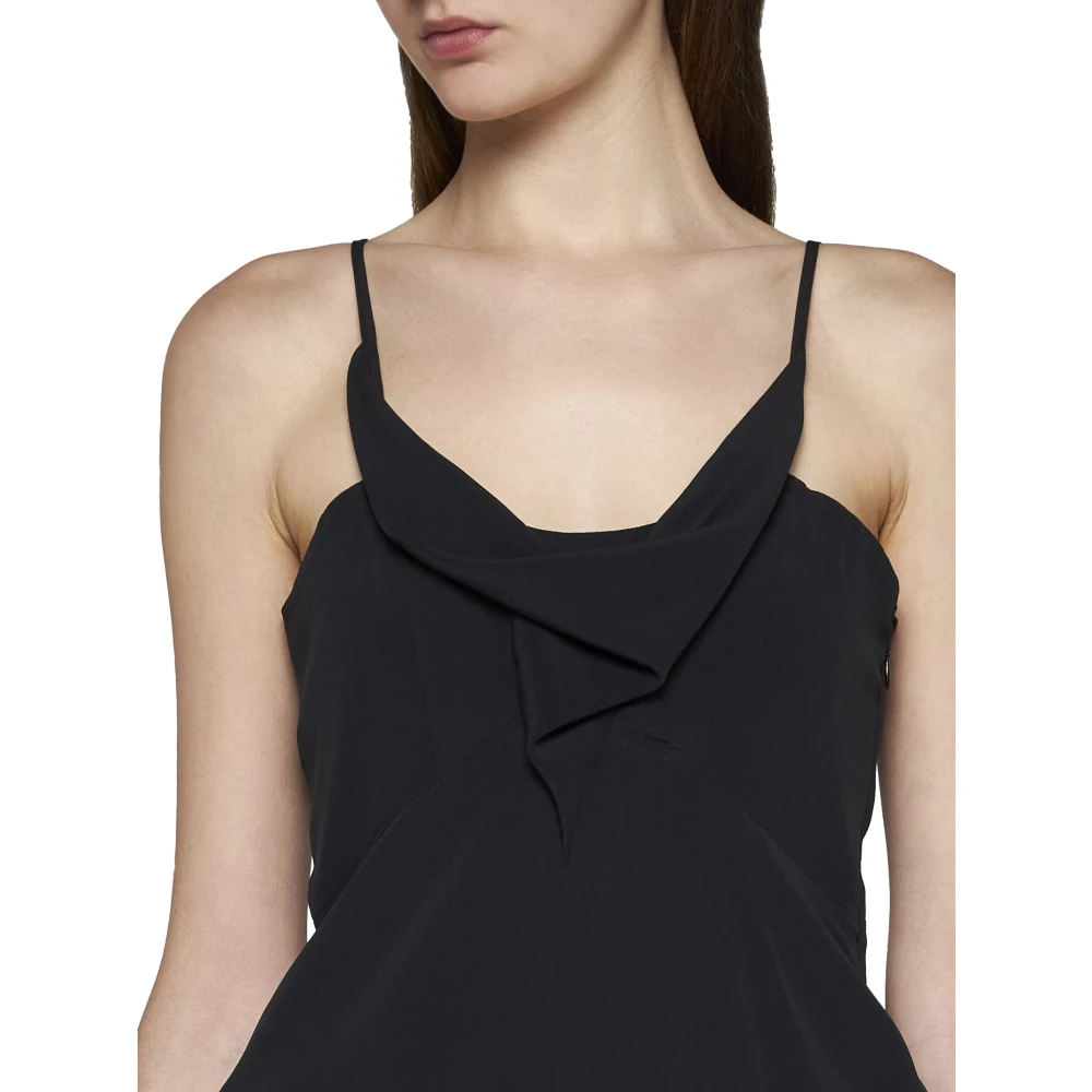 Isabel marant Zwarte Top Stijlvol Black Dames