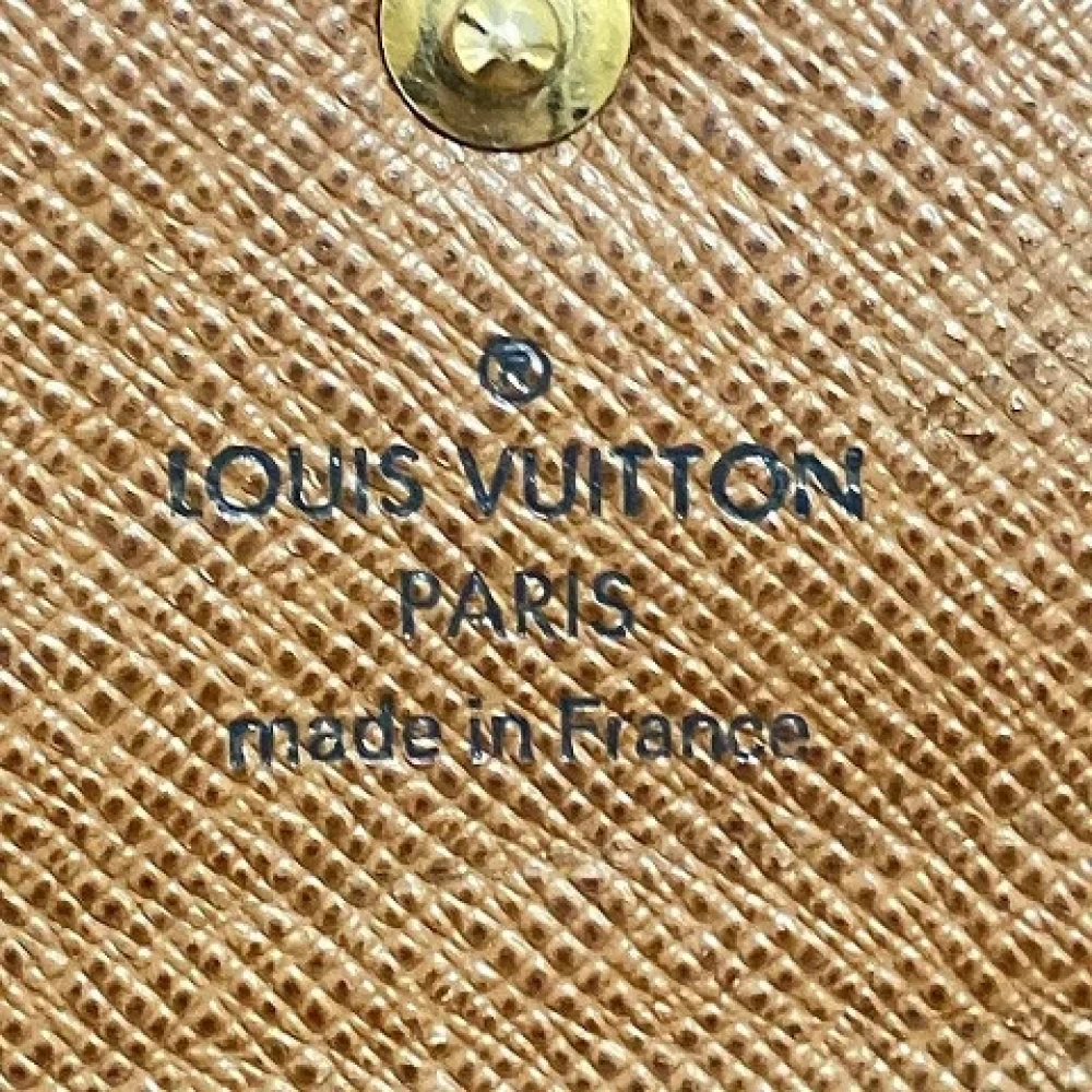 Louis Vuitton Vintage Pre-owned Canvas key-holders Brown Dames
