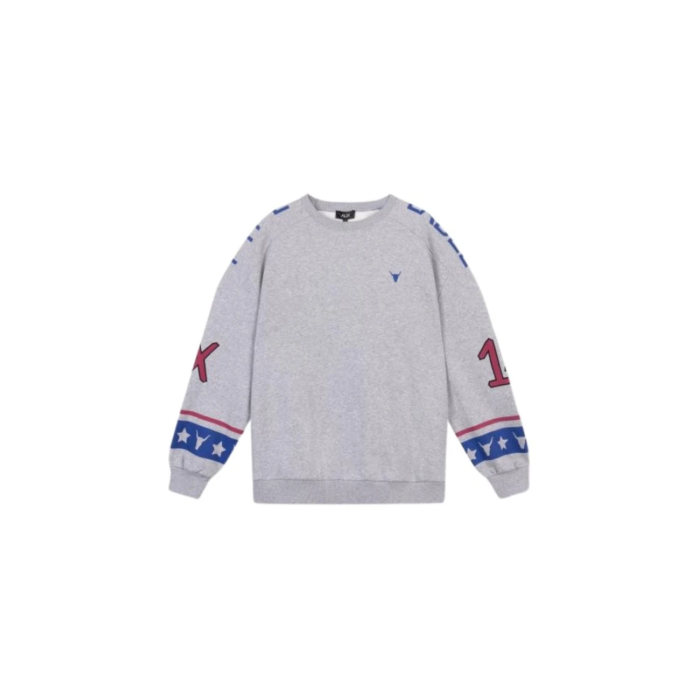 Alix The Label Stijlvolle Sportsweater Gray Heren