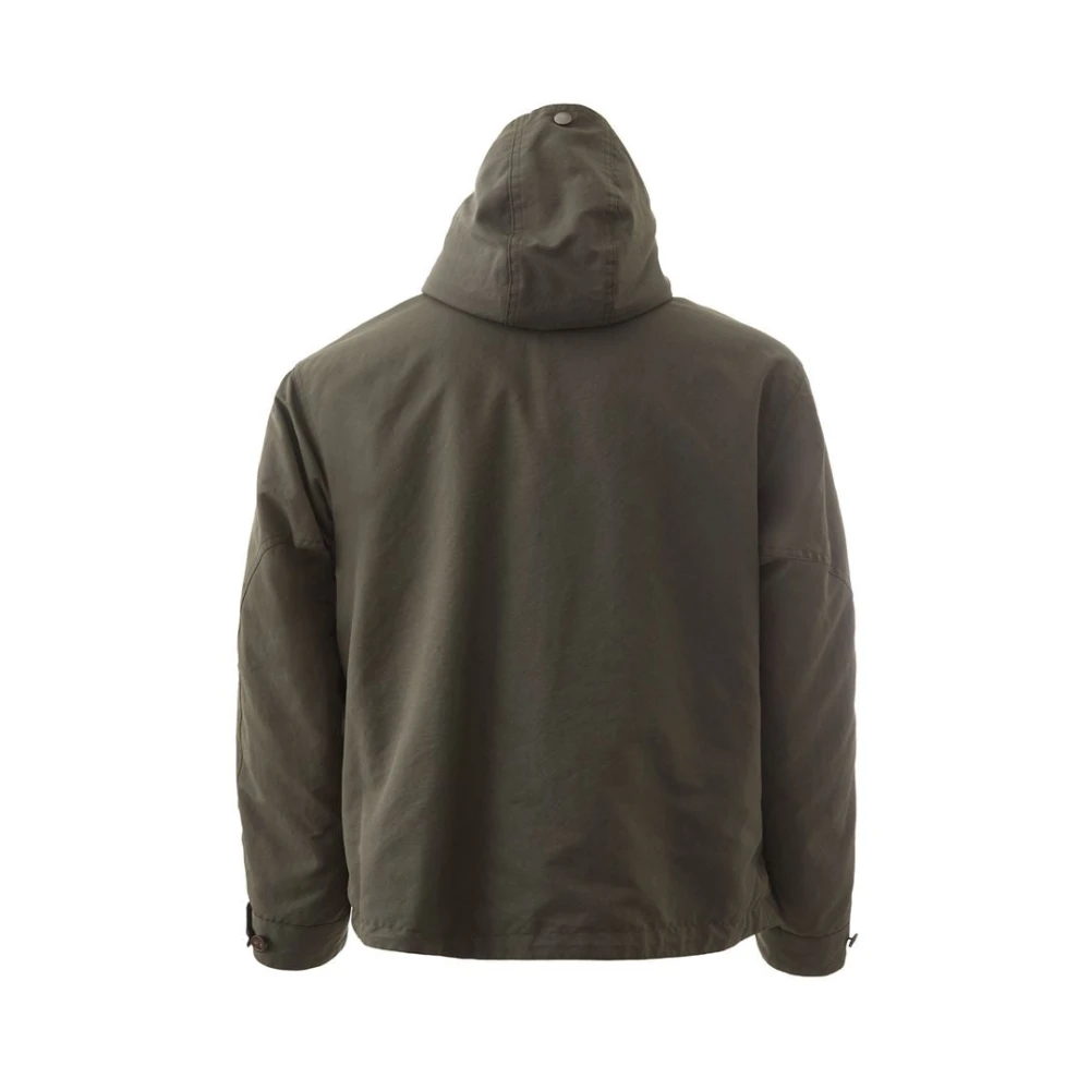 Lardini Elegante Army Jacket Katoen Mannen Green Heren