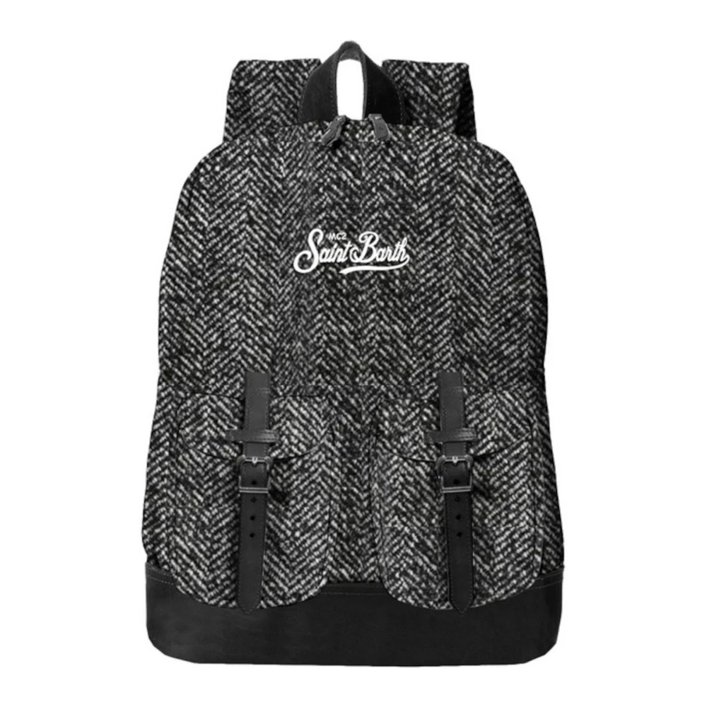 MC2 Saint Barth Zwarte tassen voor stijlvolle outfits Black Heren