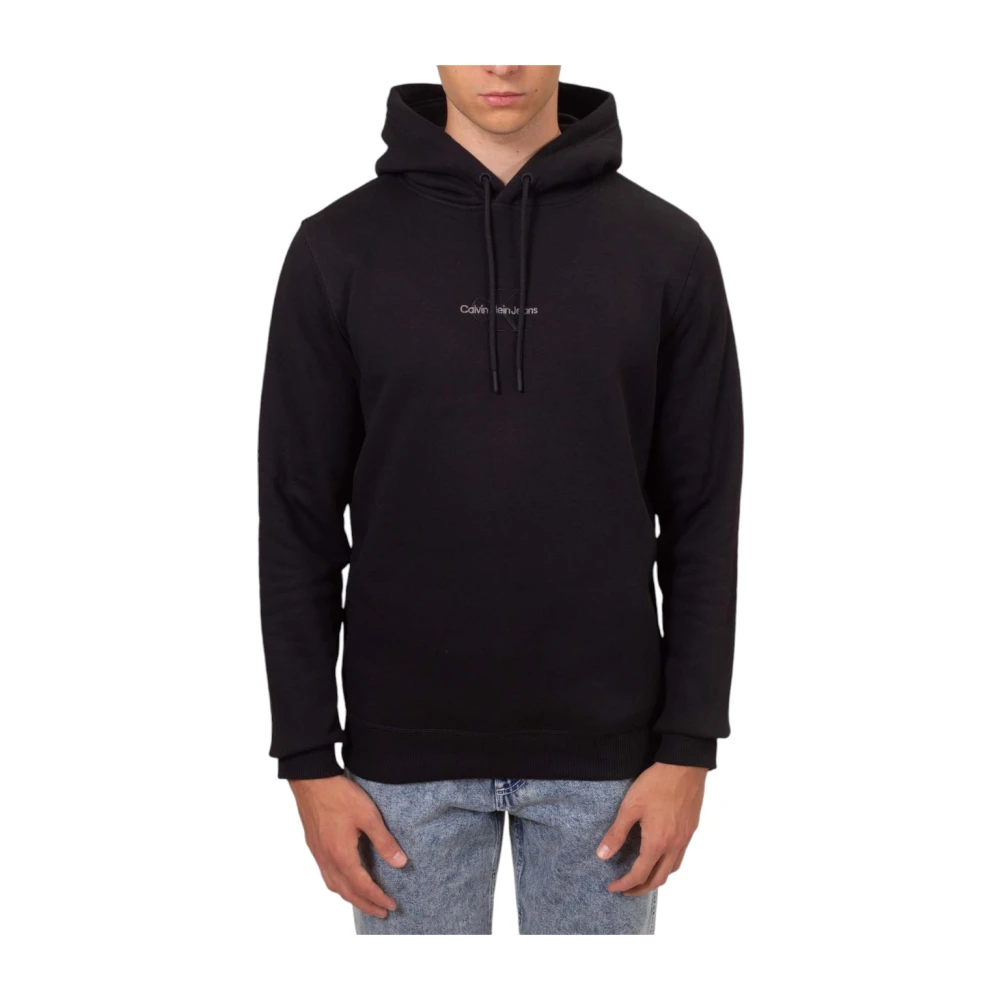 Calvin Klein Stijlvolle Sweatshirt voor Mannen Black Heren