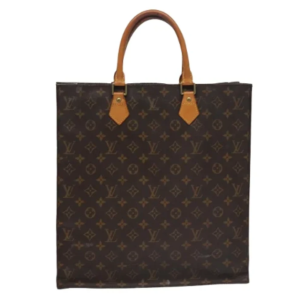 Louis Vuitton Vintage Pre-owned Canvas handbags Brown Dames