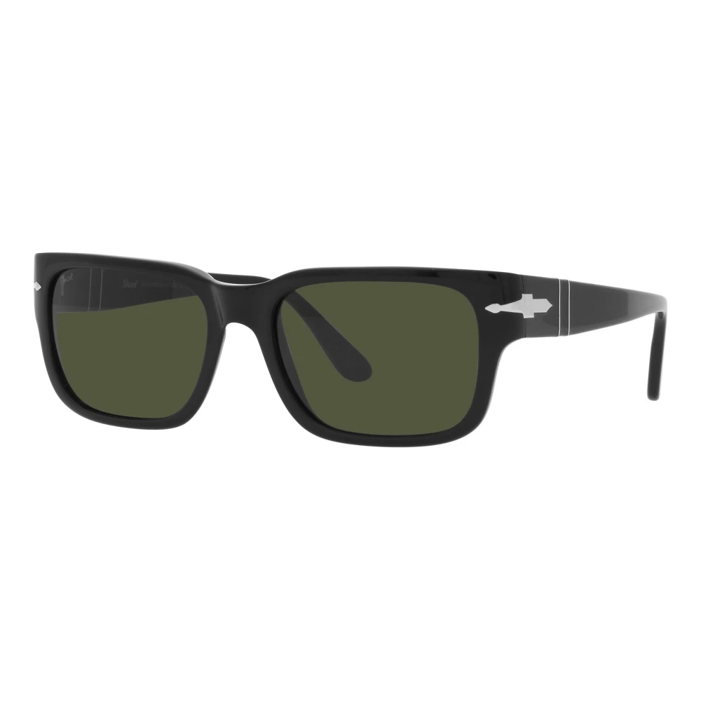 Persol Men's Black/Green Sunglasses