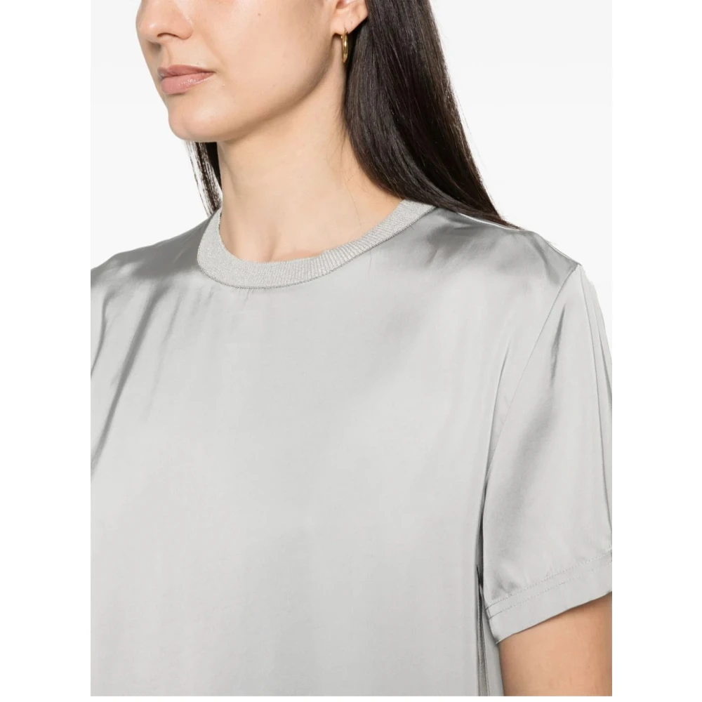 Fabiana Filippi T-Shirts Gray Dames
