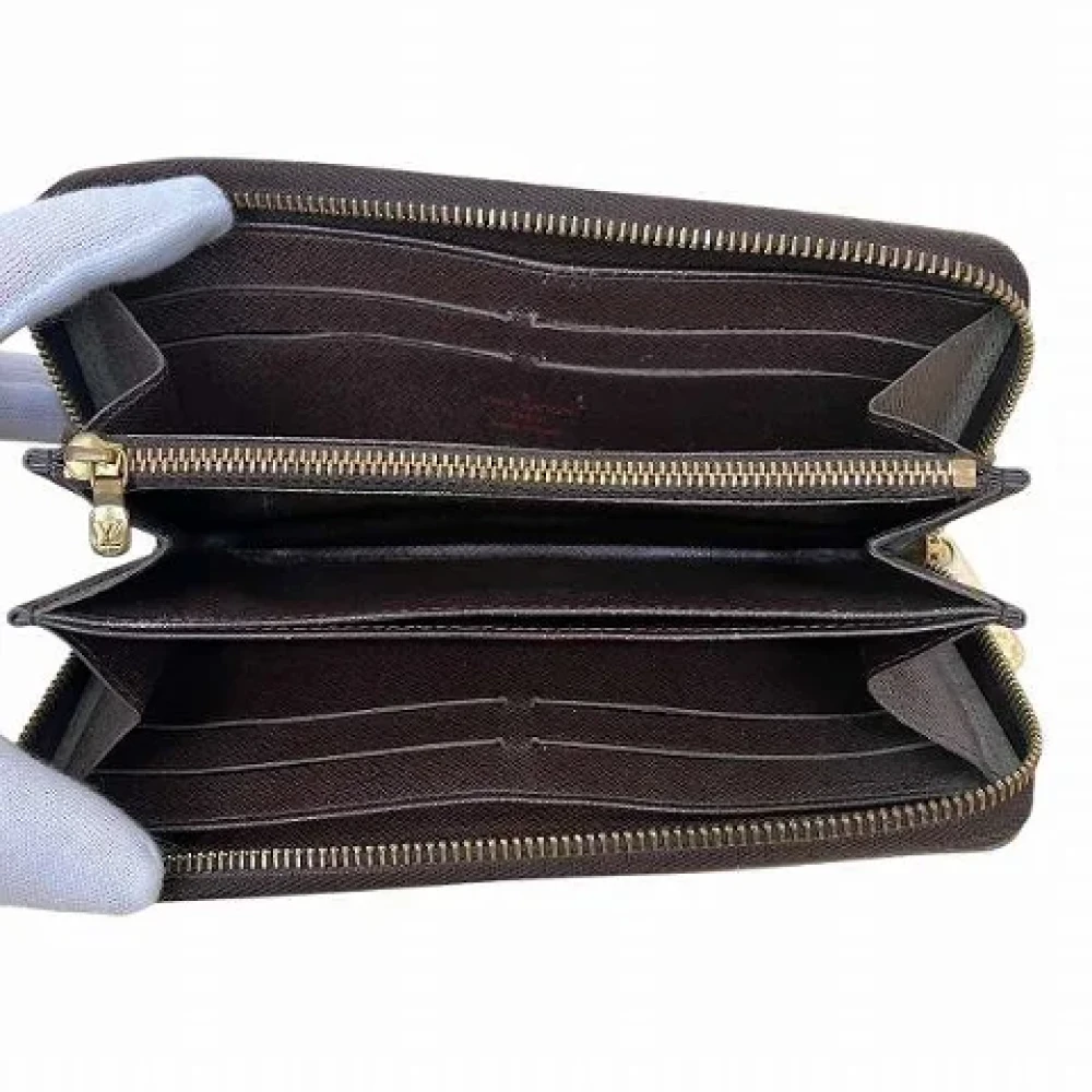 Louis Vuitton Vintage Pre-owned Canvas wallets Brown Dames