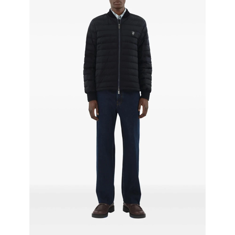 Burberry Indigo Donsjassen Blue Heren