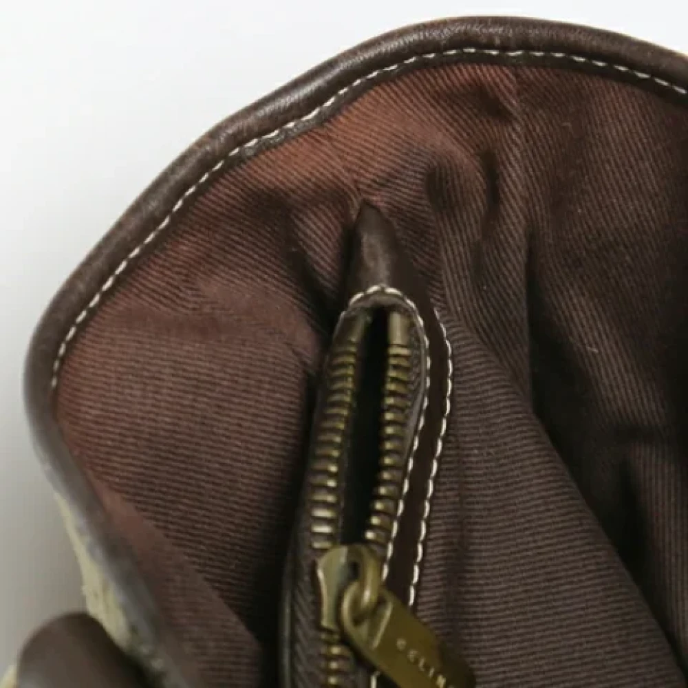 Celine Vintage Pre-owned Fabric celine-bags Beige Dames