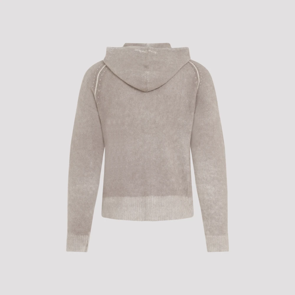 Acne Studios Beige Full Zip Cardigan Beige Dames