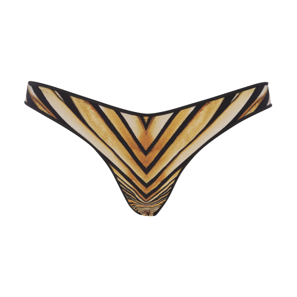 Roberto Cavalli Gouden Zee Bikini Bodem Ray Of Gold Multicolor Dames