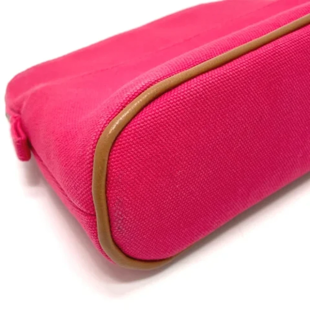 Hermès Vintage Pre-owned Fabric pouches Pink Dames