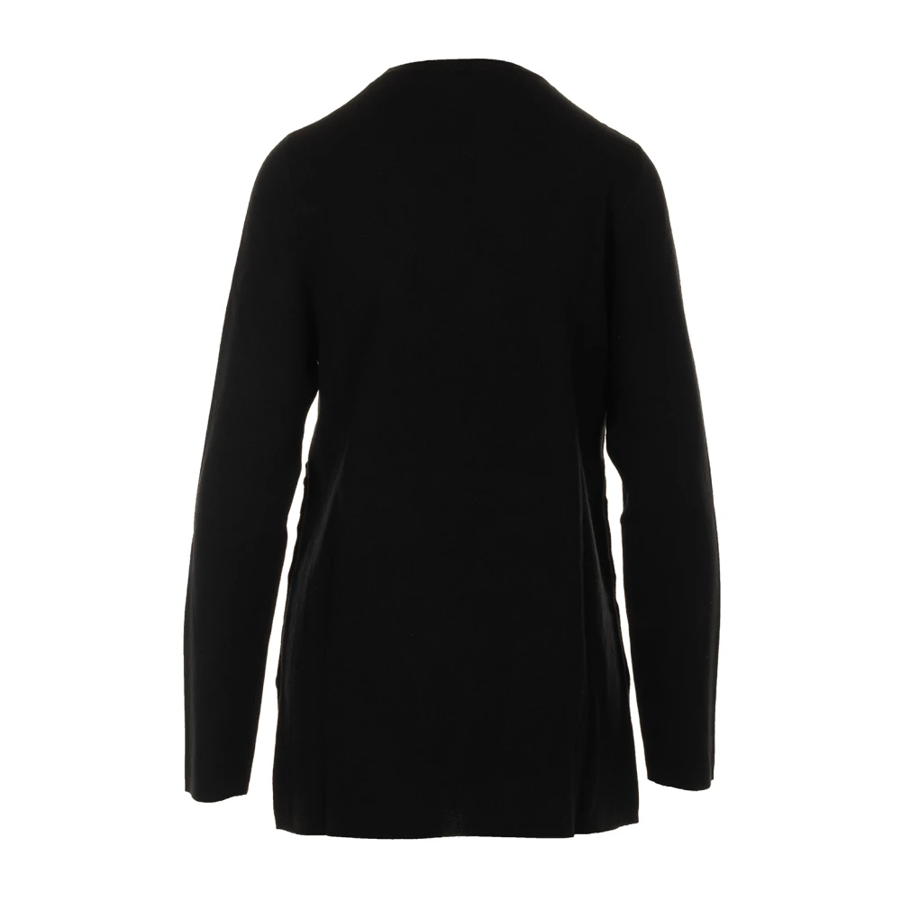 Seventy Zwarte trui met spleten Black Dames