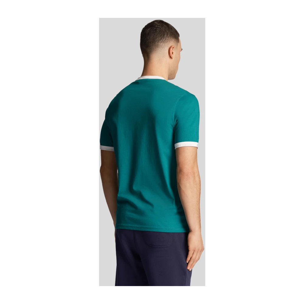 Lyle & Scott Ringer T-Shirt Green Heren