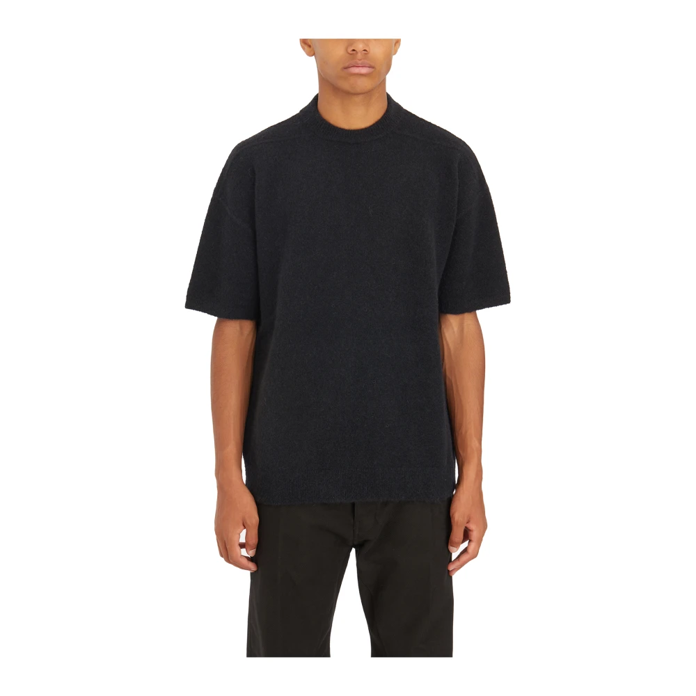 Rick Owens Zwarte Tommy T-shirt Black Heren