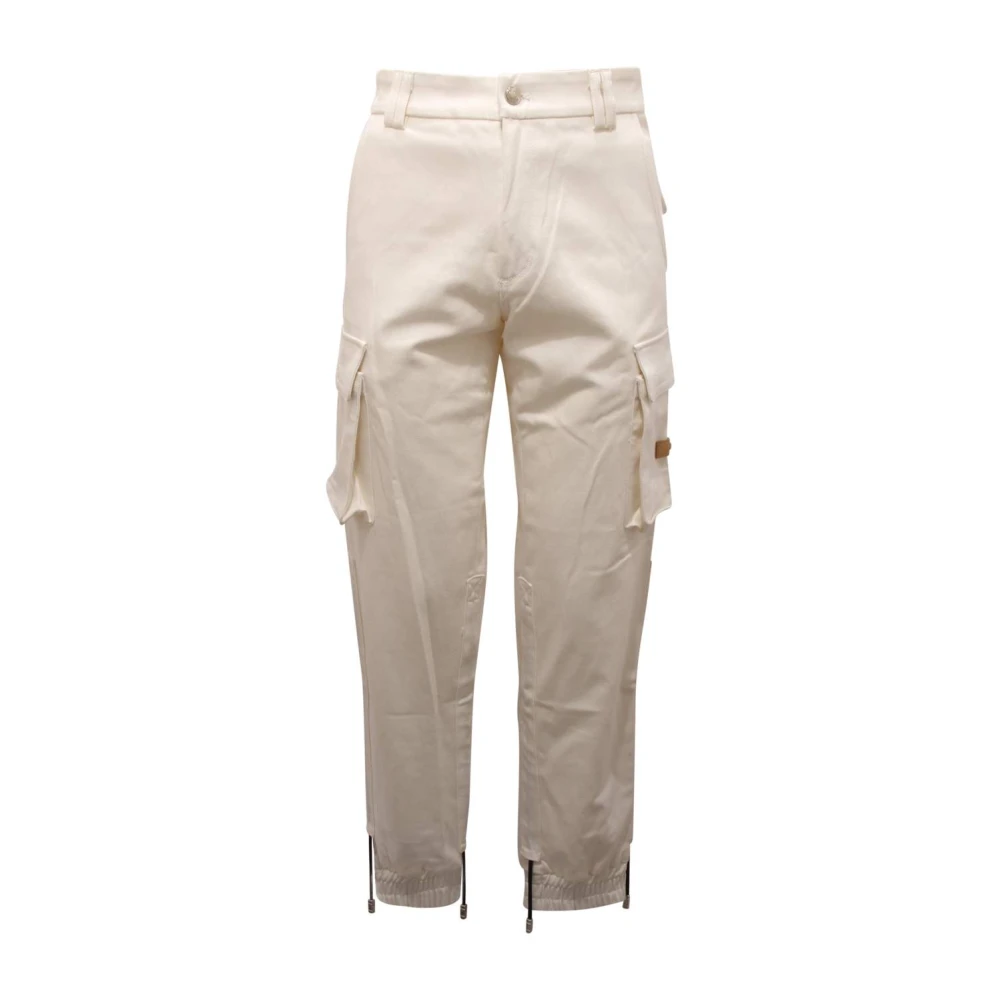 Gcds Hombre Pantalones Cargo Denim Made In Italy