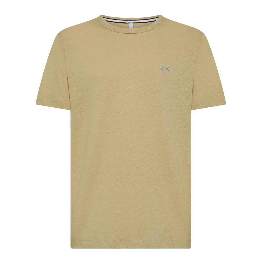 Sun68 - Tops > T-Shirts - Beige - Sun68 - Modalova