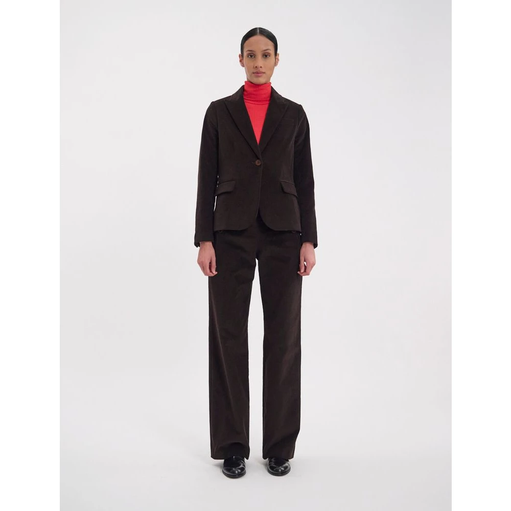 Ines De La Fressange Paris Nicoletta Jacket Brown Dames