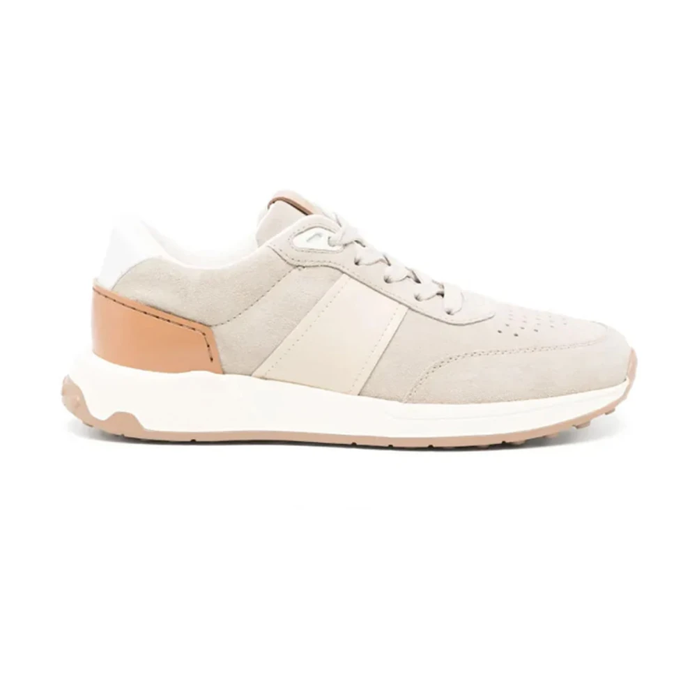 Tod’s Stijlvolle Sneakers voor Mannen Heren Schoenen Beige